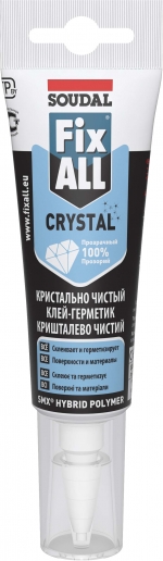 Fix All Crystal Прозрачный клей-герметик 125 мл